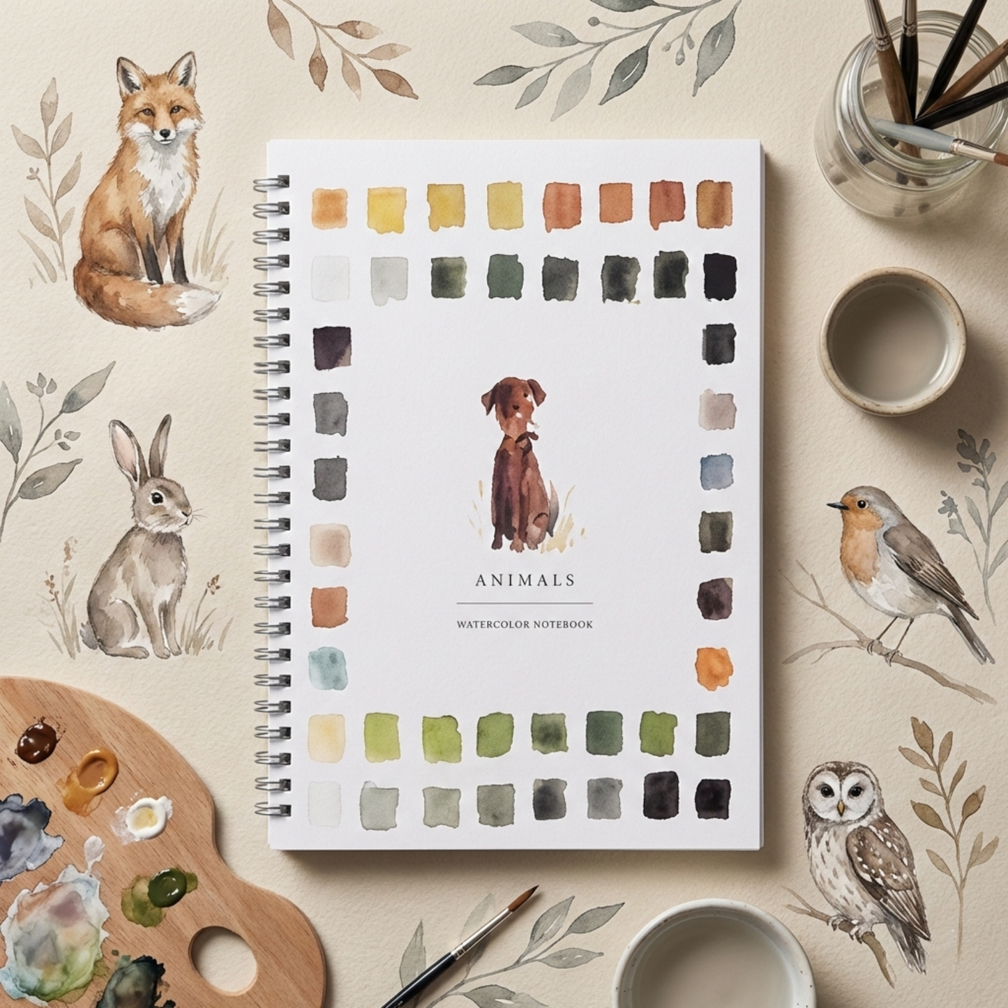 watercolor workbook