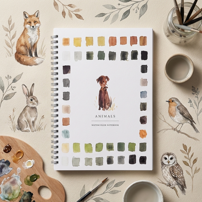 watercolor workbook