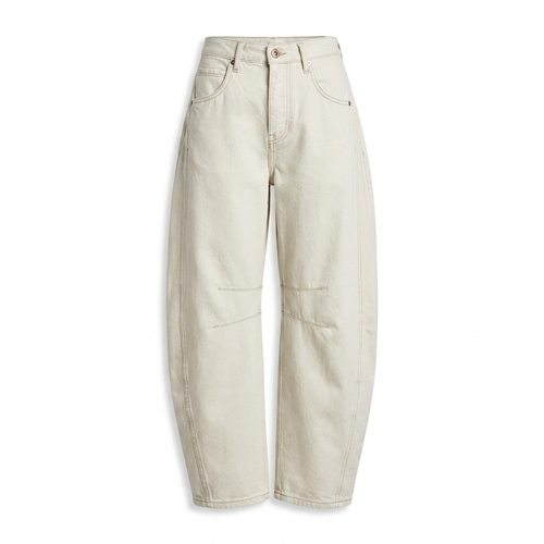 Nuvia Mid-Rise Barrel Jean